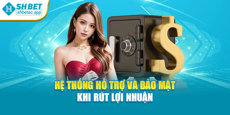 Hệ thống hỗ trợ và bảo mật khi rút lợi nhuận