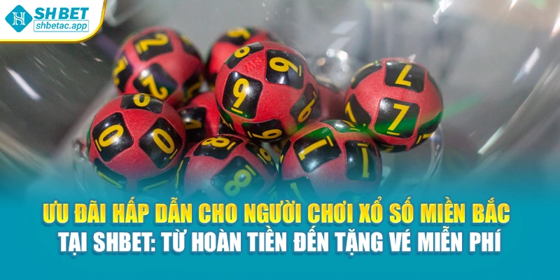 Ưu đãi hấp dẫn cho người chơi xổ số miền bắc tại Shbet: từ hoàn tiền đến tặng vé miễn phí