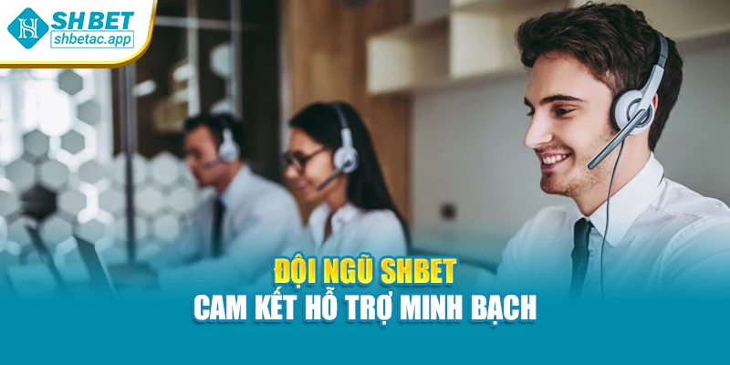 Đội ngũ SHBET cam kết hỗ trợ minh bạch